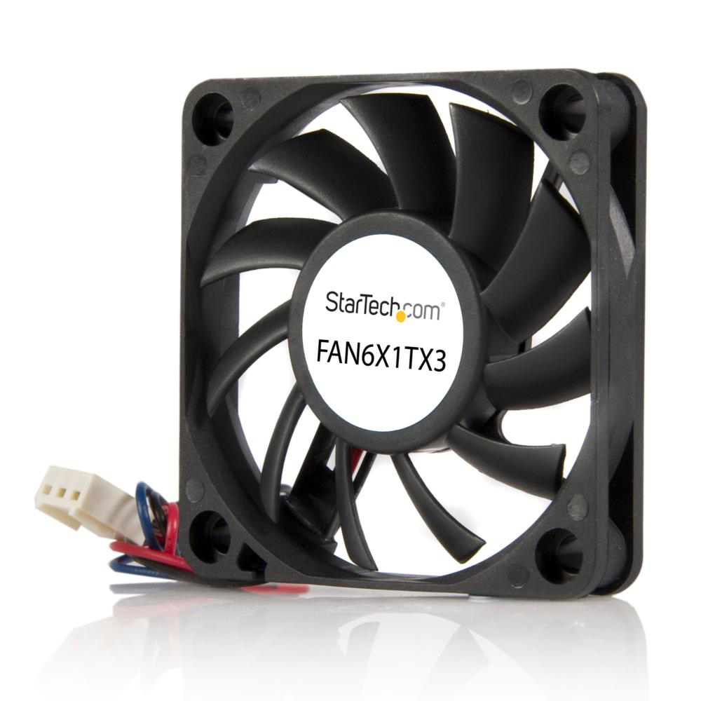 StarTech.com 60x10mm Replacement Ball Bearing Computer Case Fan w/ TX3 Connector StarTech.com 60x10mm Replacement Ball Bearing Computer Case Fan w/ TX3 Connector