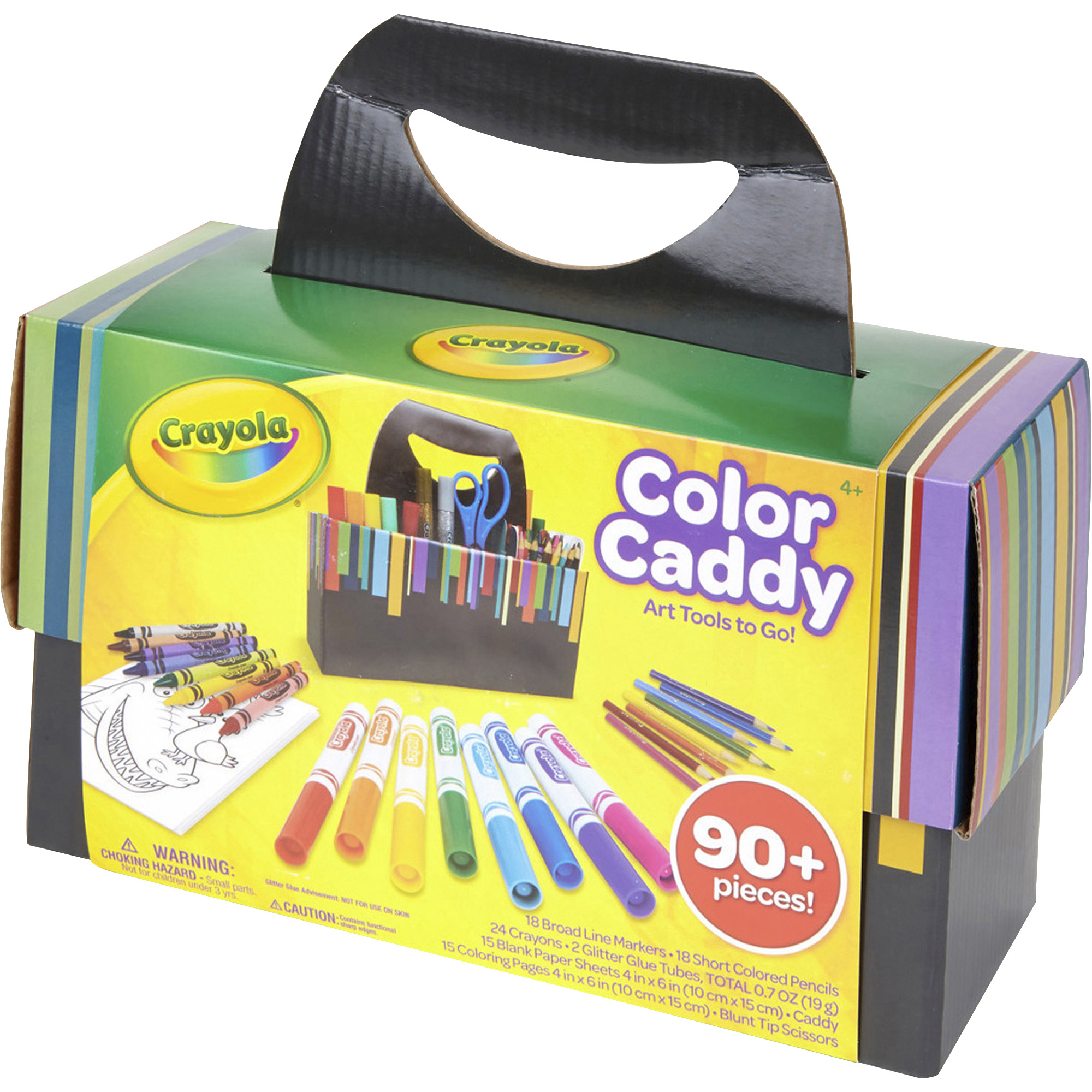 Crayola Color Caddy 90 Art Tools in a Storage Caddy | OfficeSupply.com