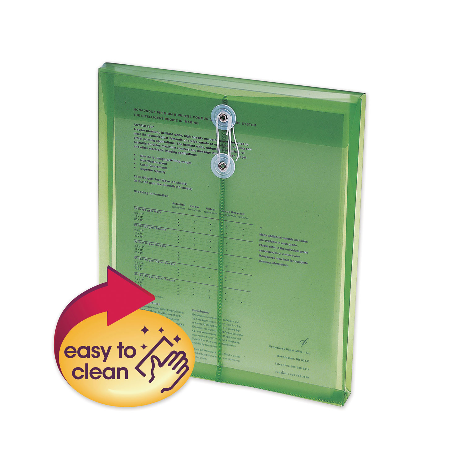 Smead Poly String and Button Interoffice Envelopes, OpenEnd (Vertical), 9.75 x 11.63