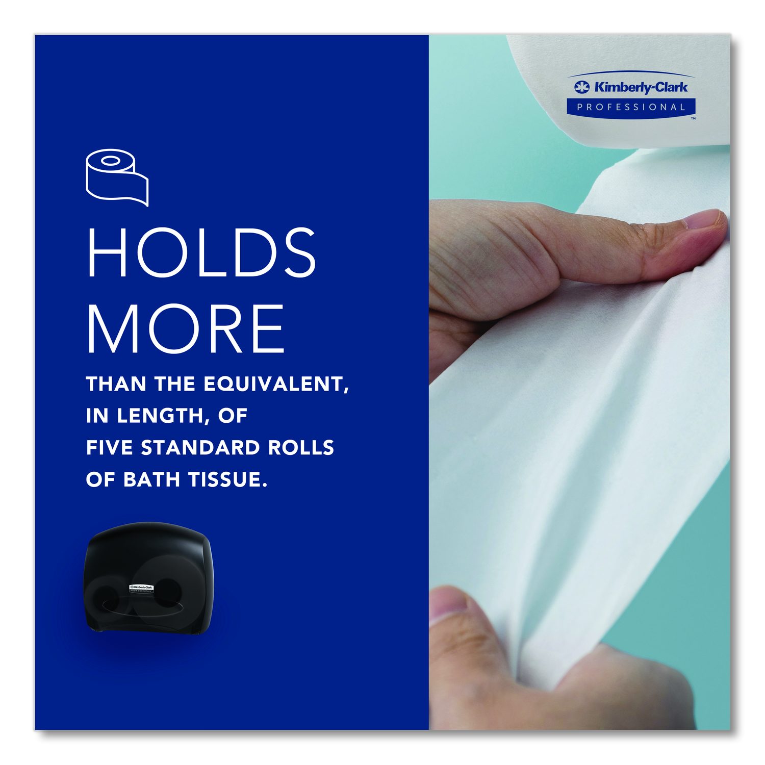 Kimberly-Clark Professional* JRT Jr. Escort Jumbo Bathroom Tissue