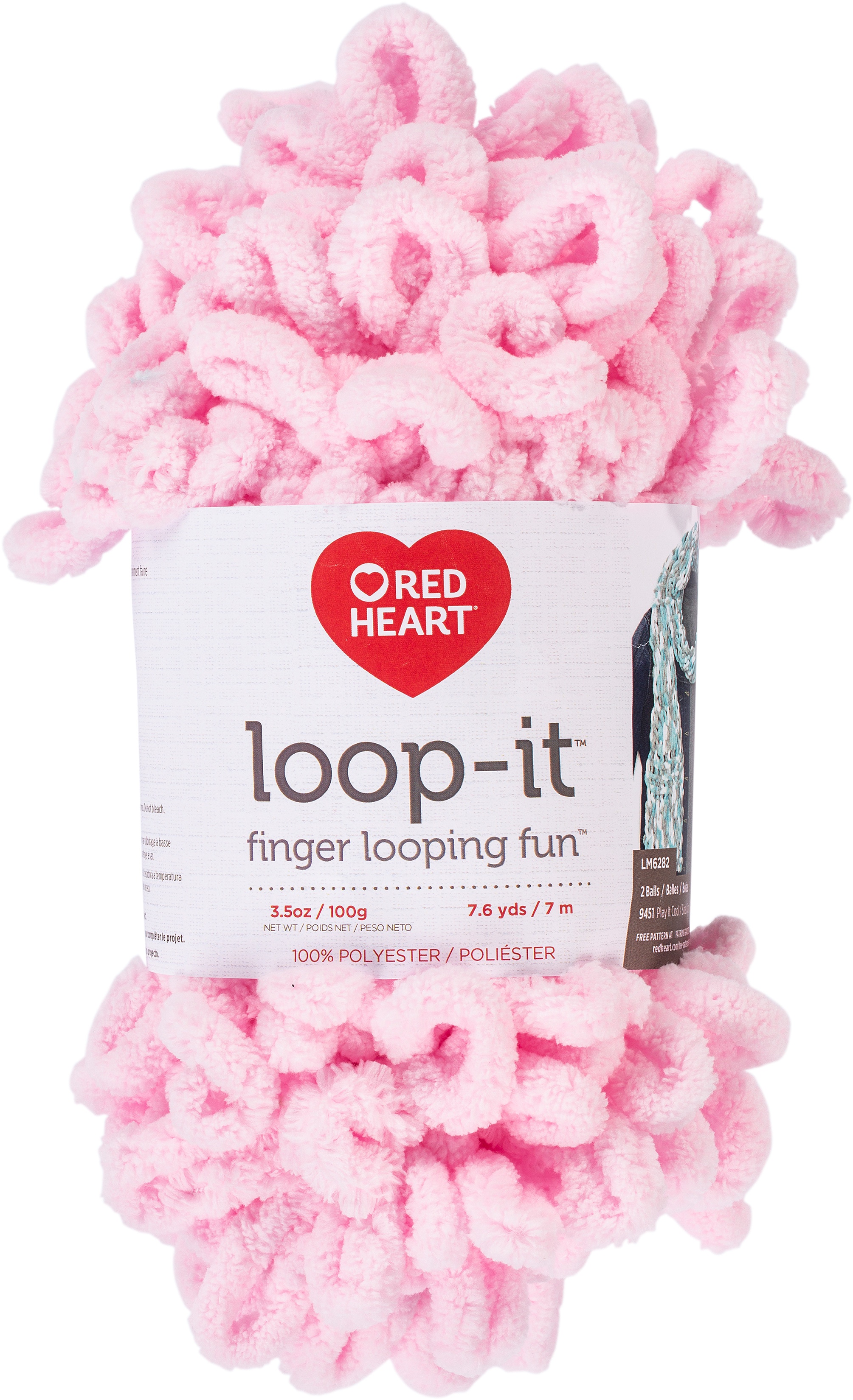 Red Heart LoopIt Yarn In The Pink