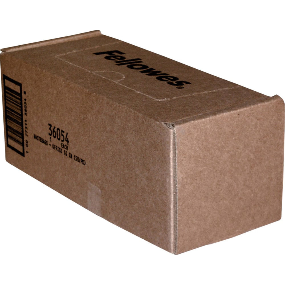 Fellowes Powershred Waste Bags, 36054, Clear, Carton Of 50 Bags ...