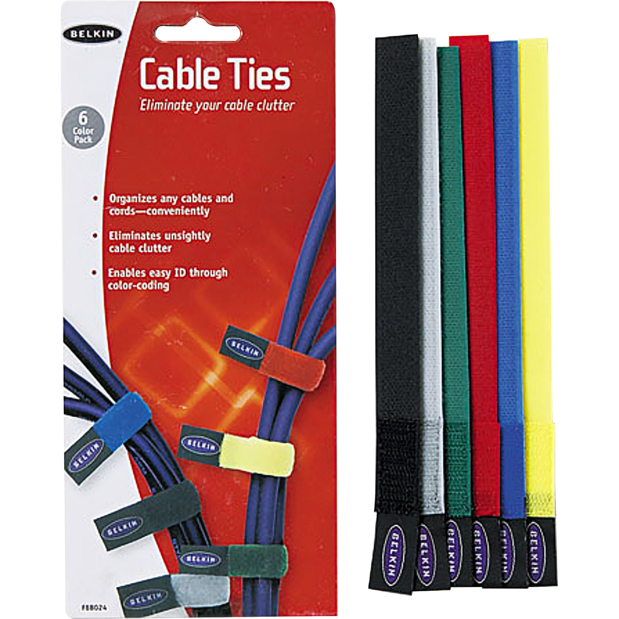 Belkin Cable Ties 8 Inch SYNX141735