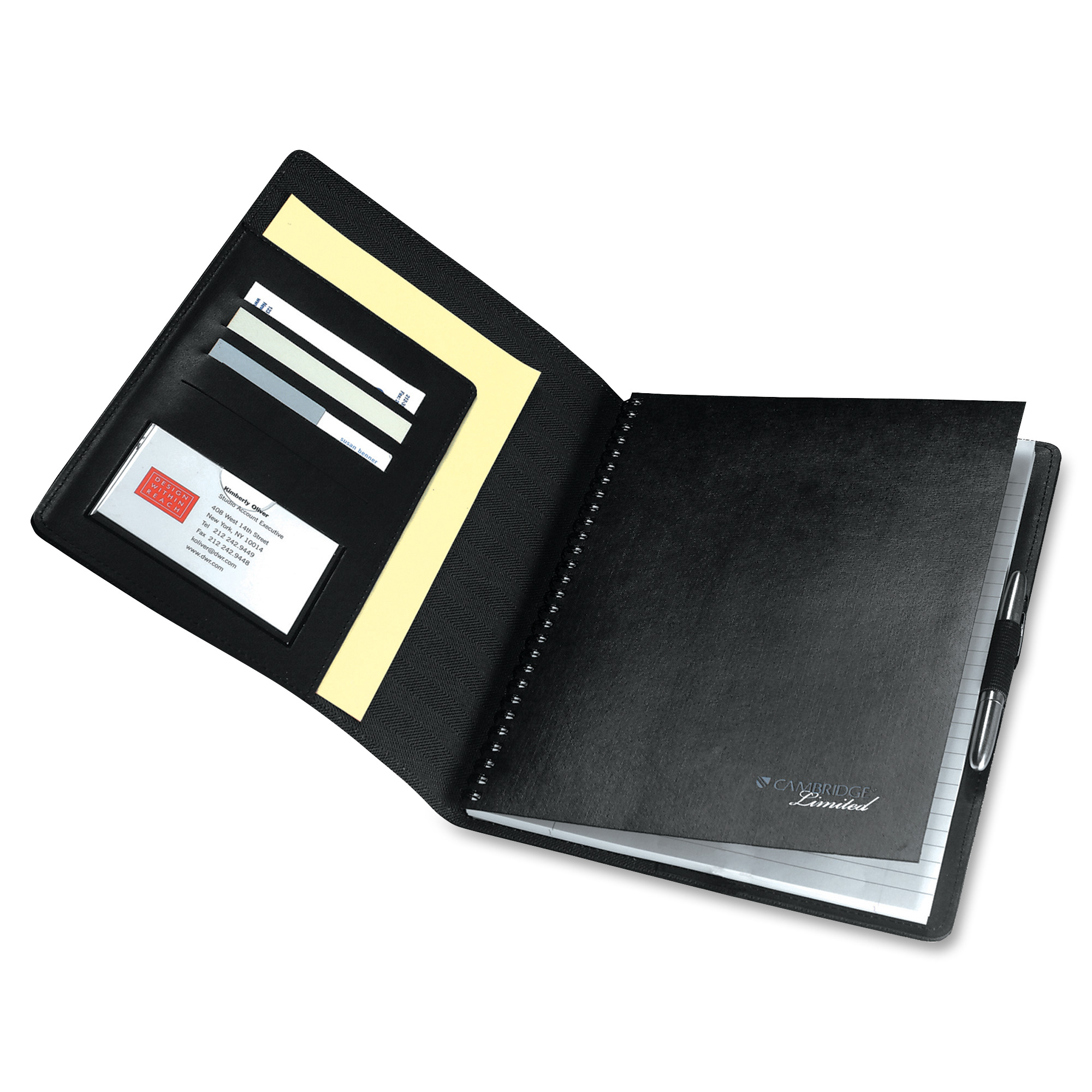 Mead Refillable Cover Business Notebook