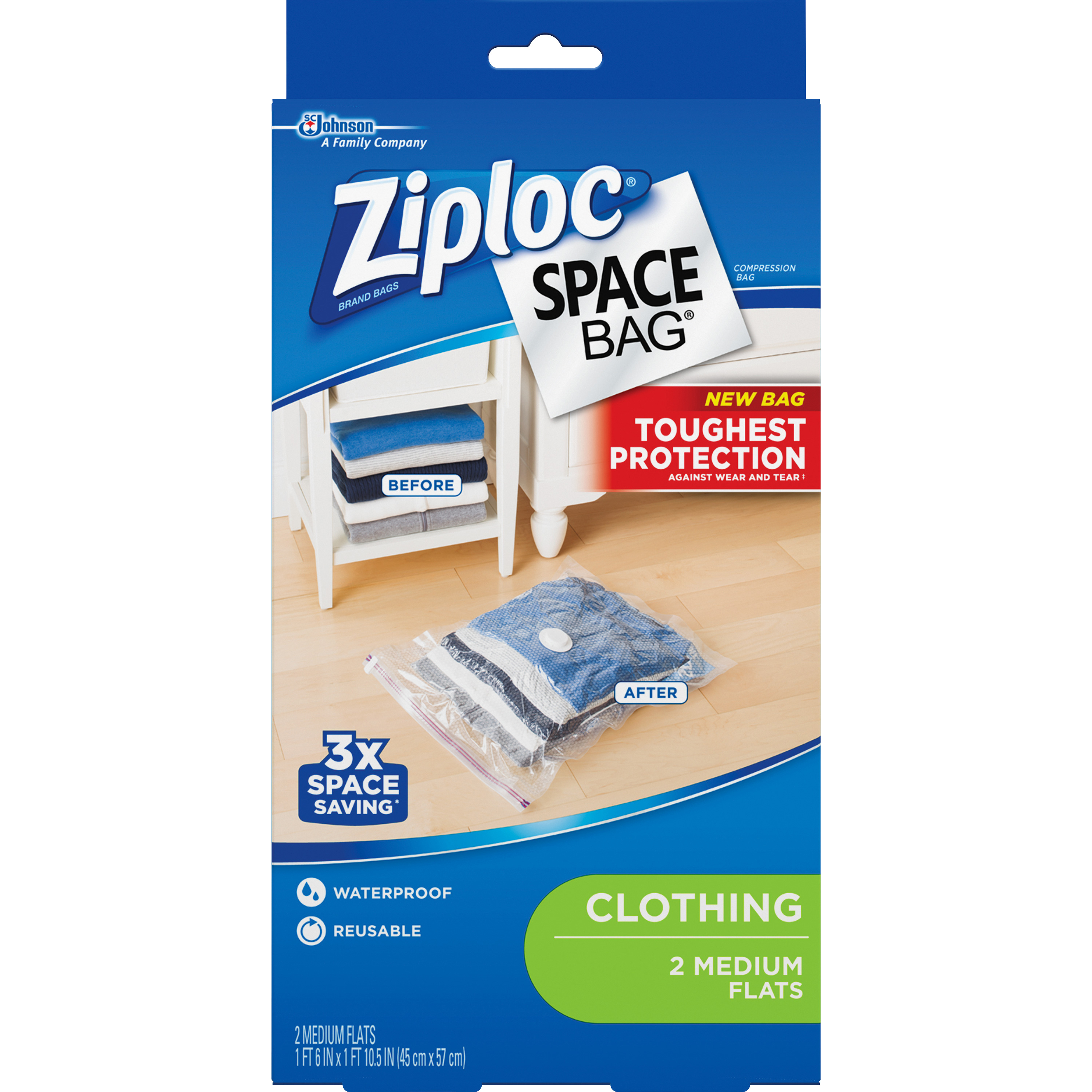 Ziploc Clothing Space Bag SJN690901