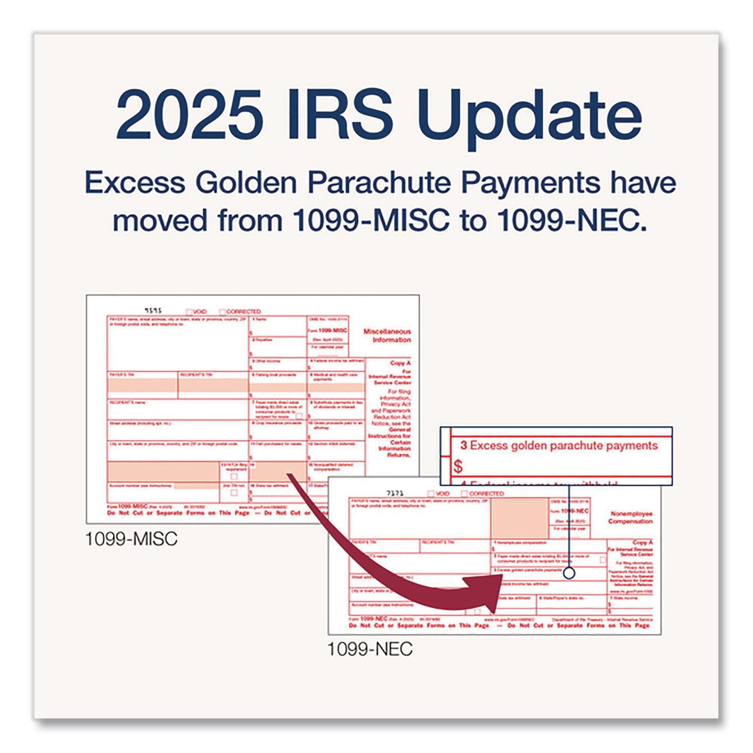 Adams 4-Part 1099-NEC Tax Form Kit with Envelopes and Tax Forms Helper ...