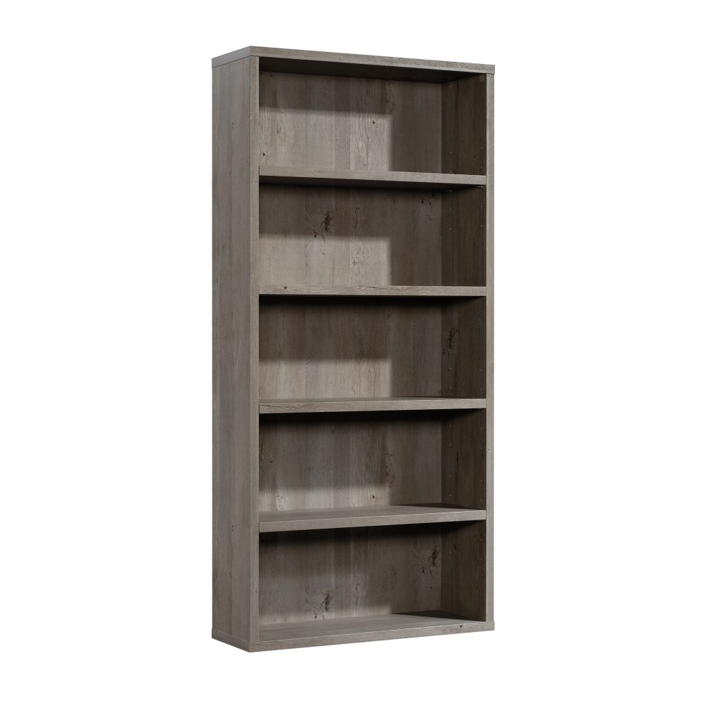 Sauder Optimum 731/2"H 5Shelf Bookcase, Mystic Oak