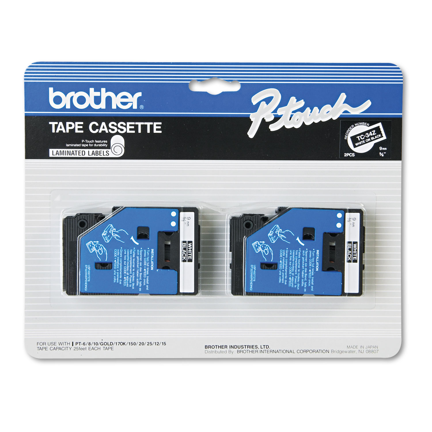 Brother P-Touch Label Tape Cartridges