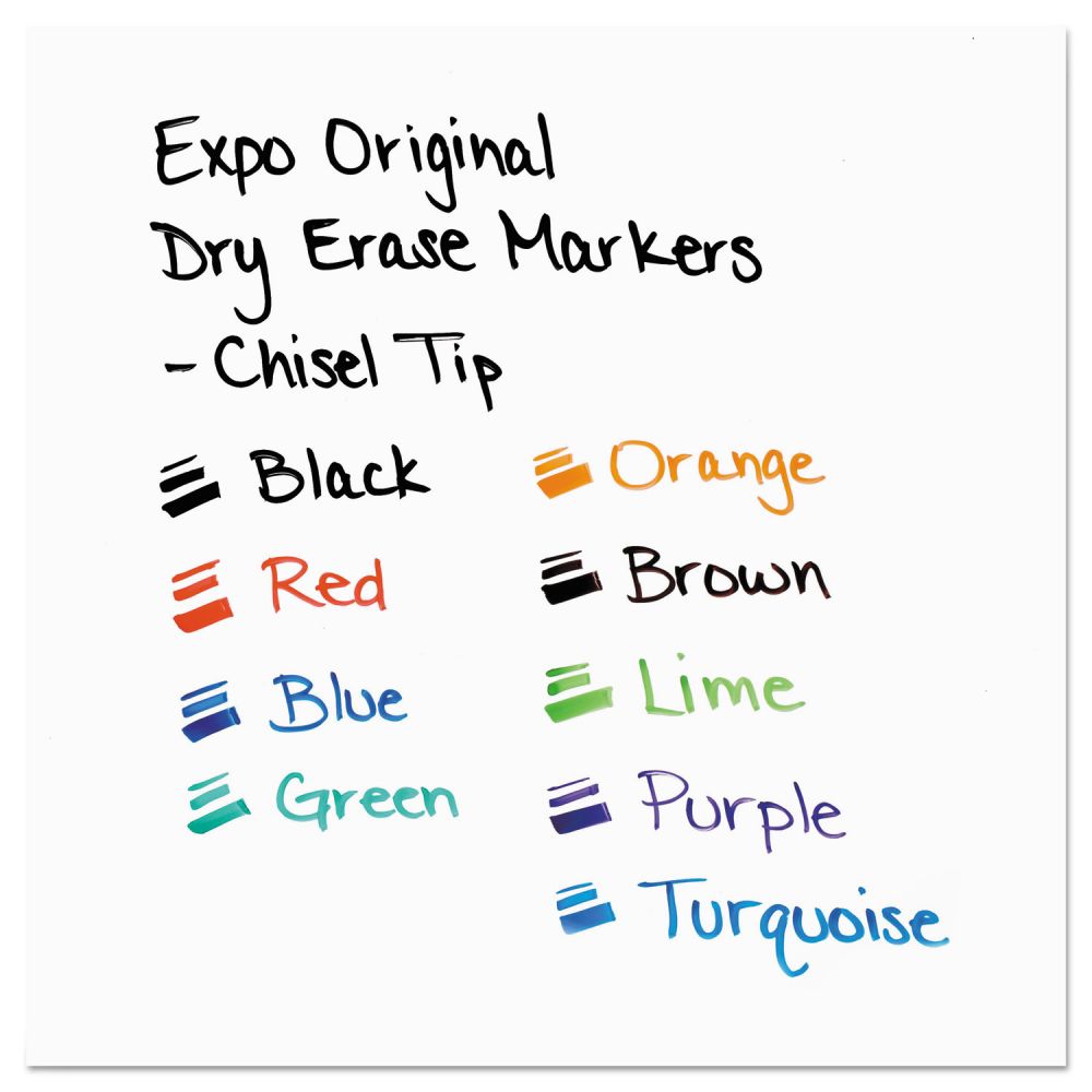 Expo Bold Color Dry-Erase Markers - SAN83083 | OfficeSupply.com