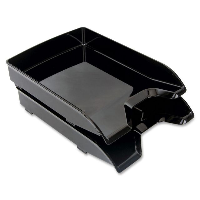 Sparco Front-Load Stacking Letter Trays