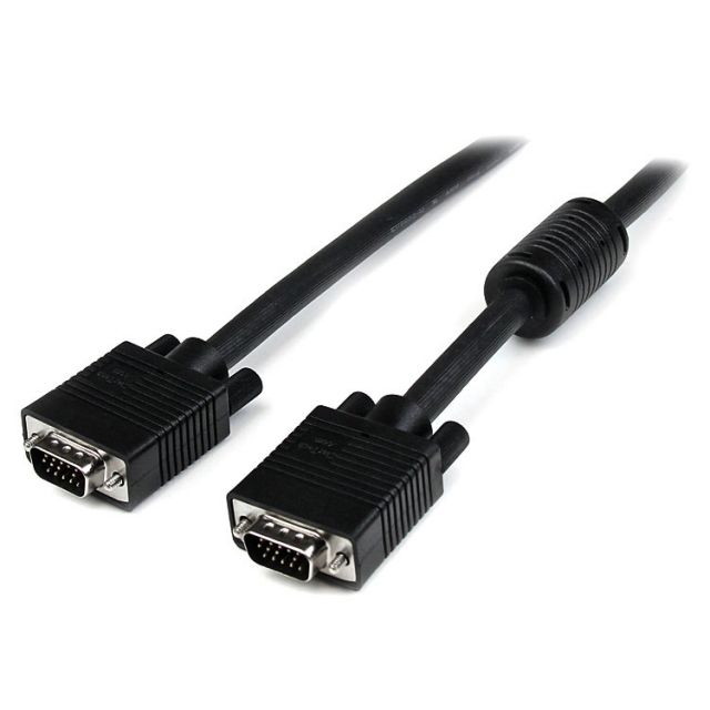 StarTech.com High-Resolution Coaxial SVGA - VGA Monitor cable - HD-15 (M) - HD-15 (M) - 1.8 m StarTech.com High-Resolution Coaxial SVGA - VGA Monitor cable - HD-15 (M) - HD-15 (M) - 1.8 m