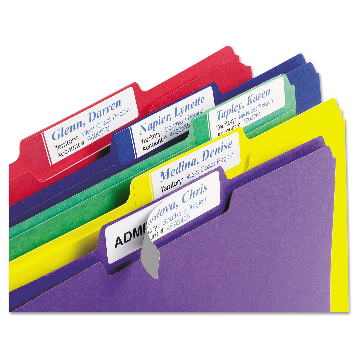 Avery Extra Large Permanent File Folder Labels AVE5026 72782050269 eBay