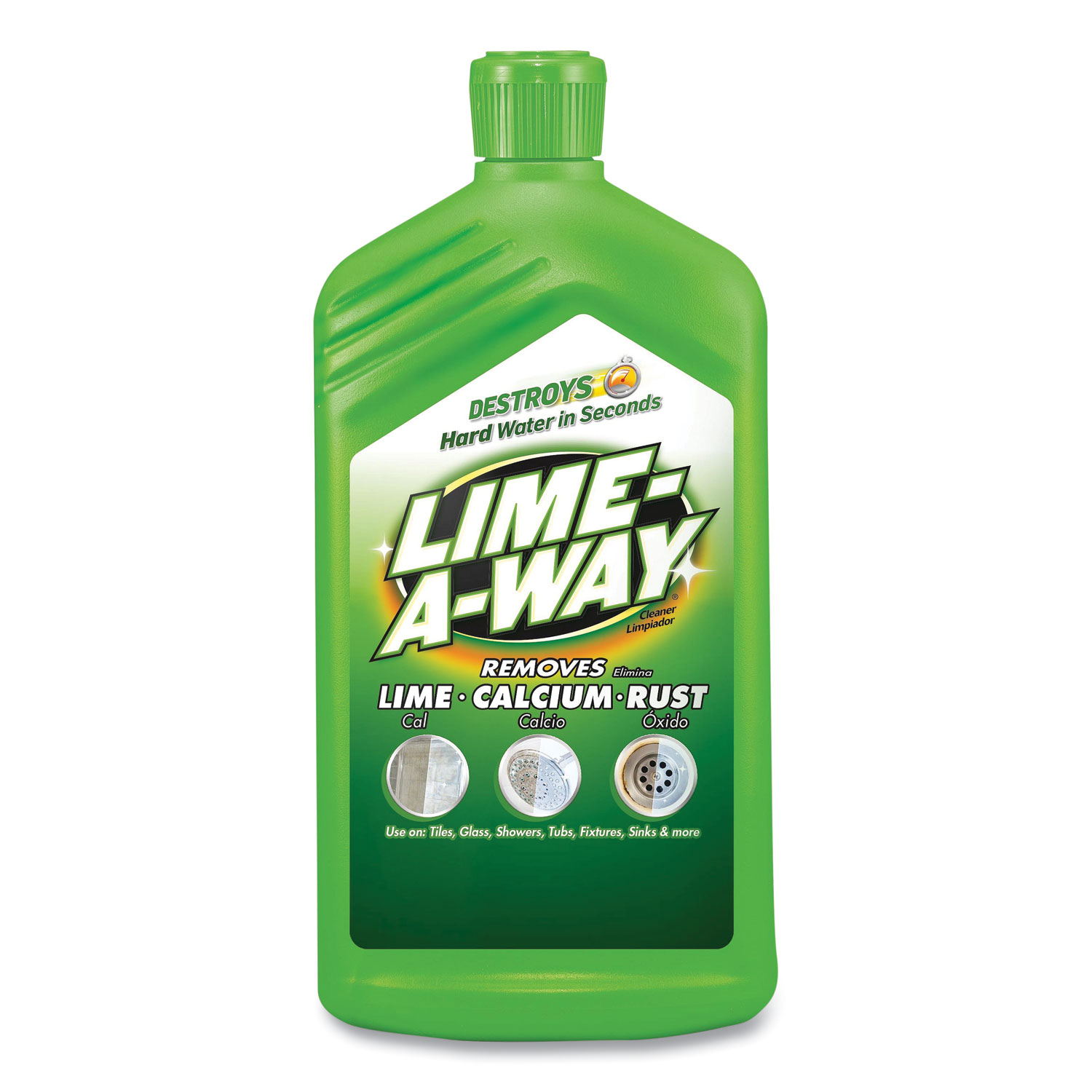 LIMEAWAY Lime, Calcium and Rust Remover, 28 oz Bottle