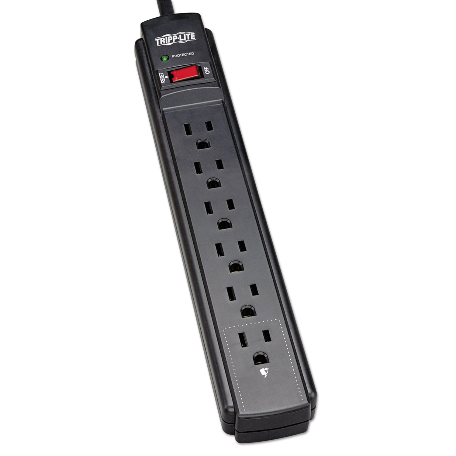 Tripp Lite Protect It! Surge Protector, 6 Outlets, 6 ft Cord, 790