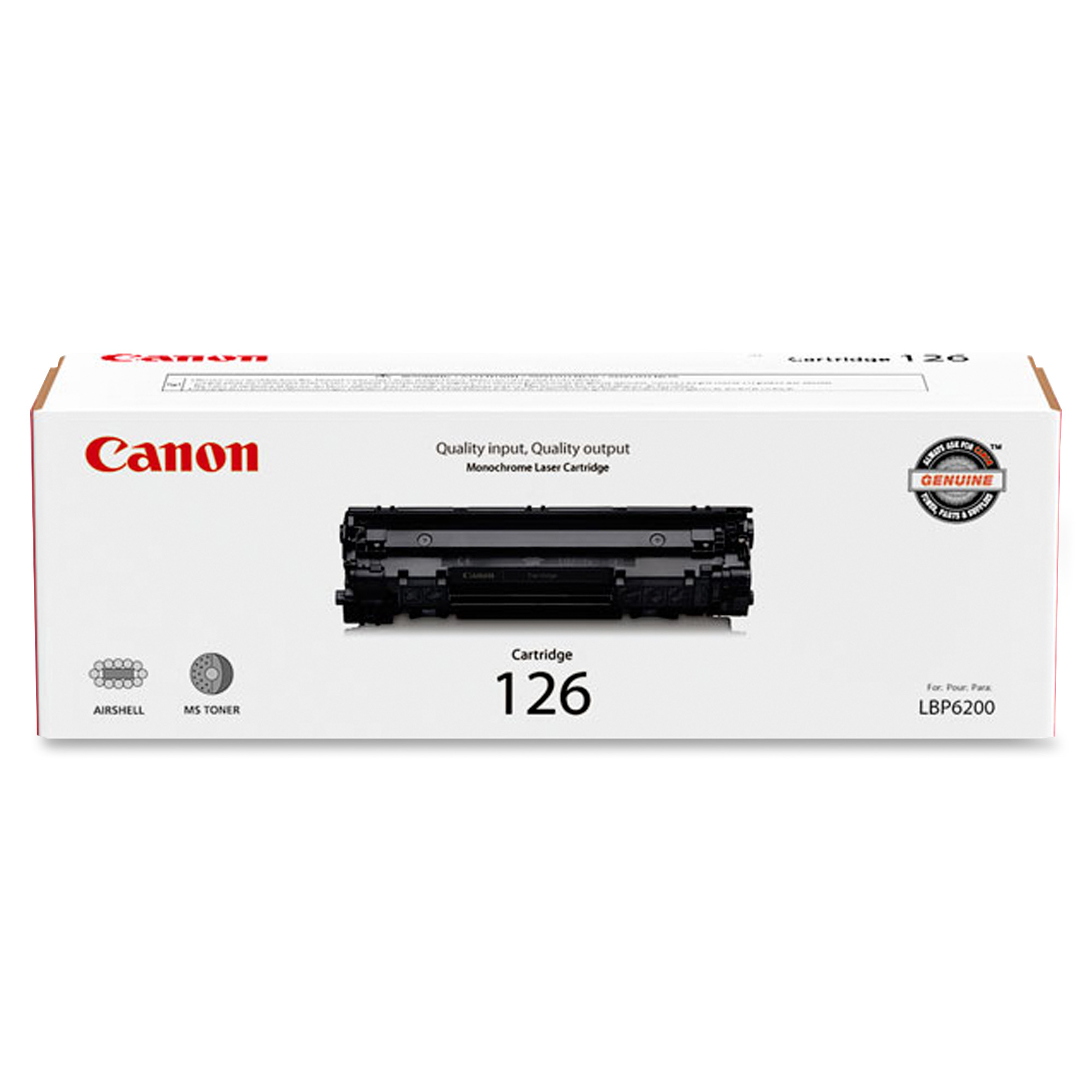 Canon 126 Black Ink Cartridge (CARTRIDGE126)
