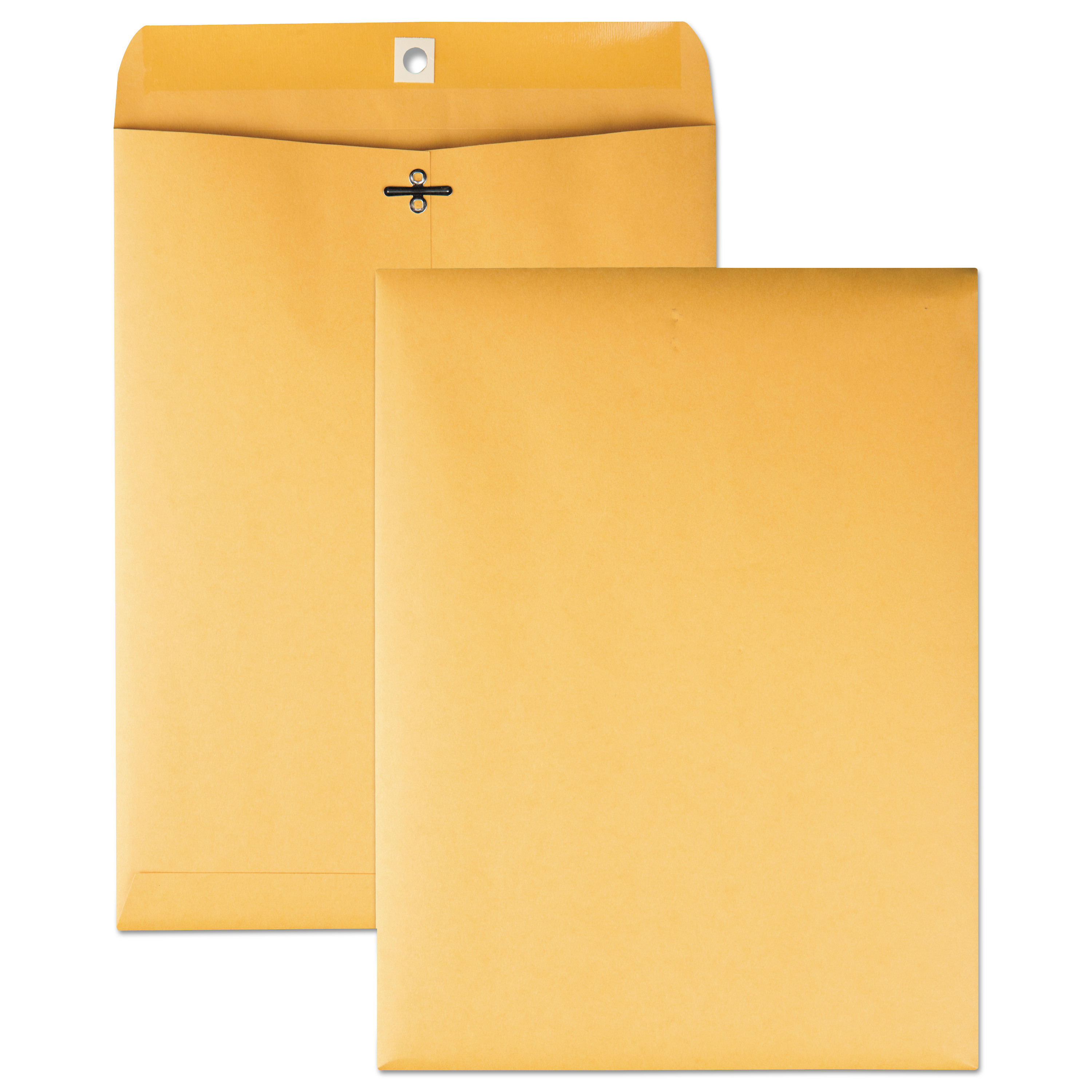 Quality Park Clasp Envelope, 28 lb Bond Weight Kraft, 90, Cheese Blade