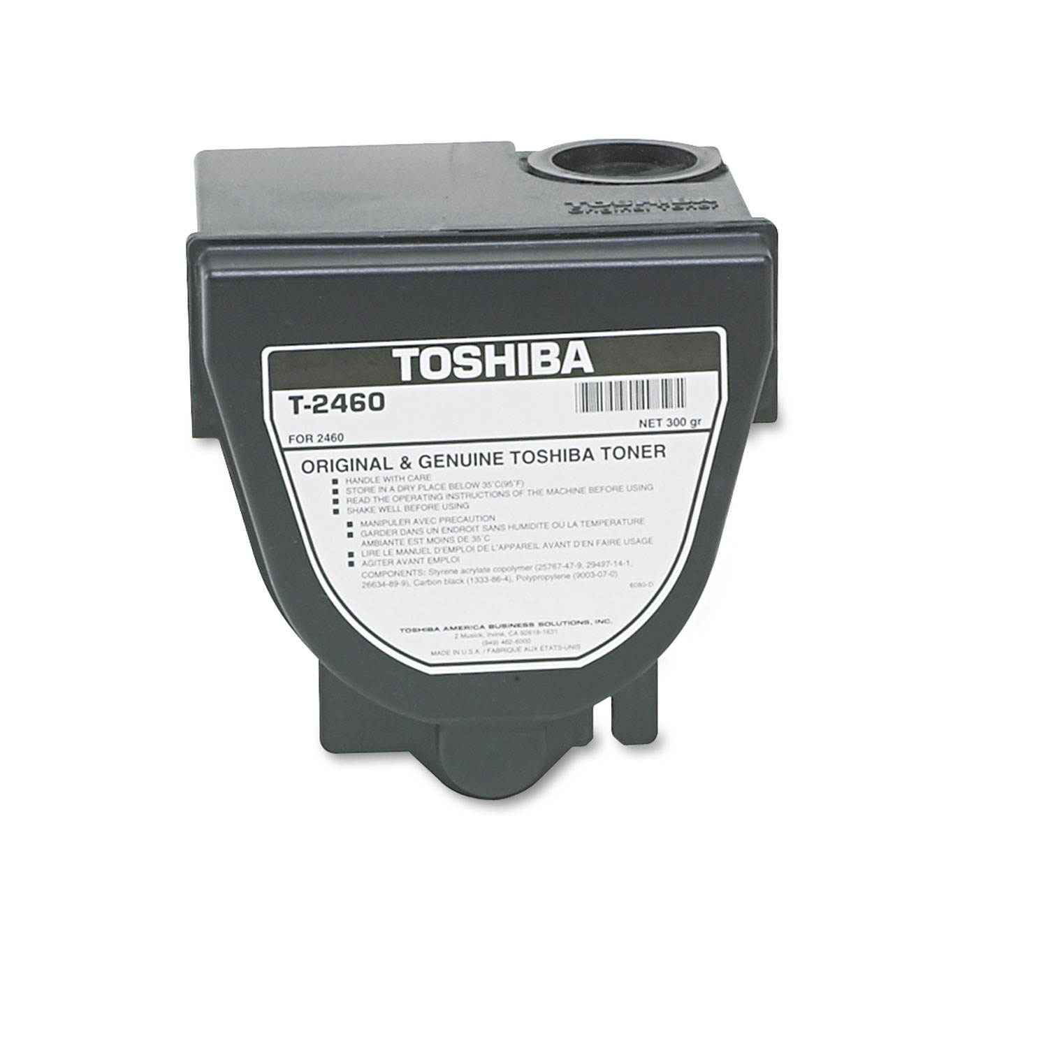 Toshiba T-2460 Black Toner Cartridge