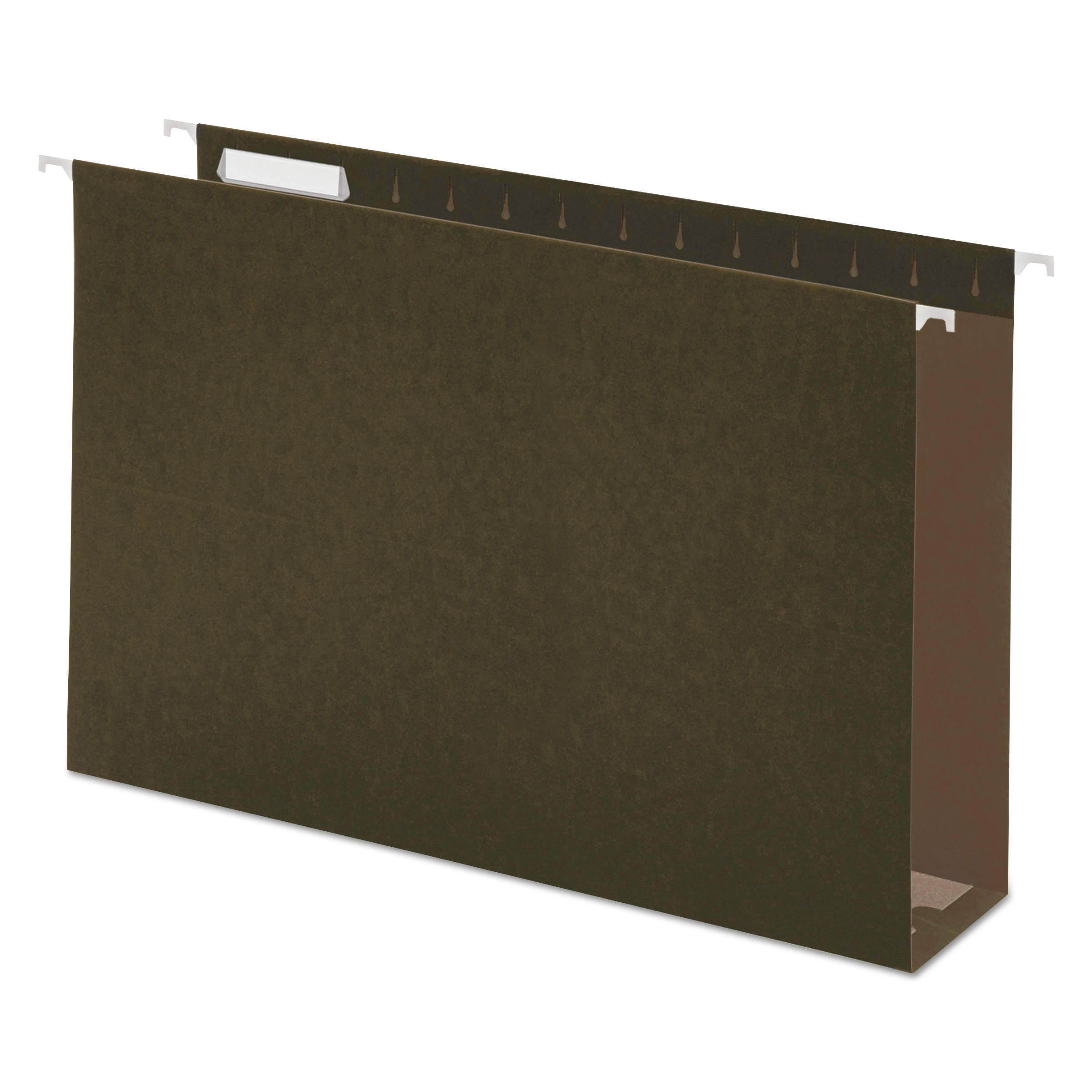 Universal Box Bottom Hanging File Folders, 3" Capacity, Legal Size, 1/5