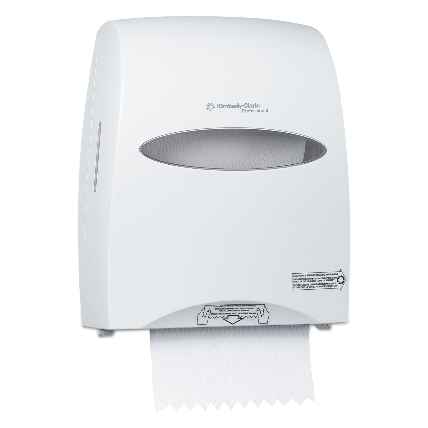 KimberlyClark Professional* Sanitouch Hard Roll Towel Dispenser, 12.63