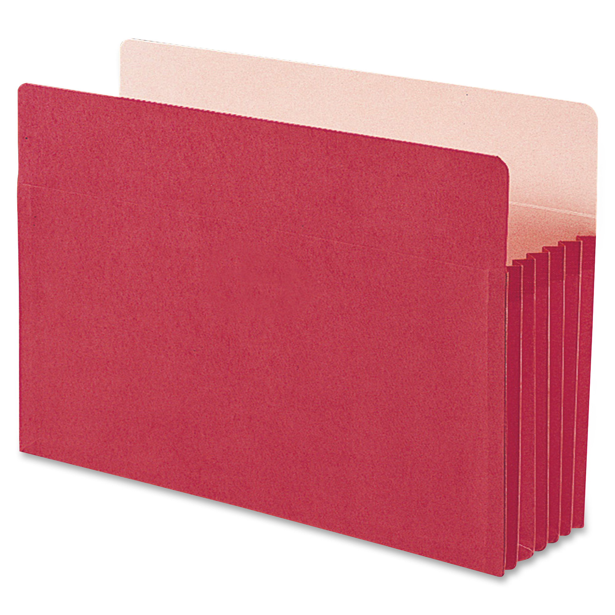 Smead 74241 Red Colored File Pockets