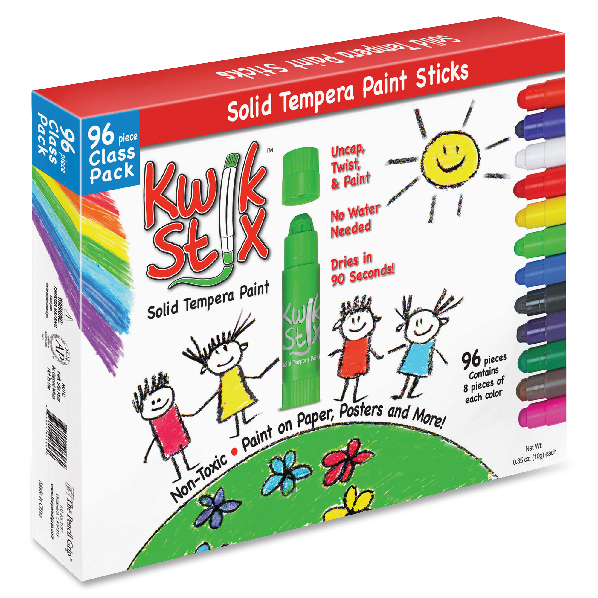 Kwik Stix Solid Tempera Paint Sticks TPG696
