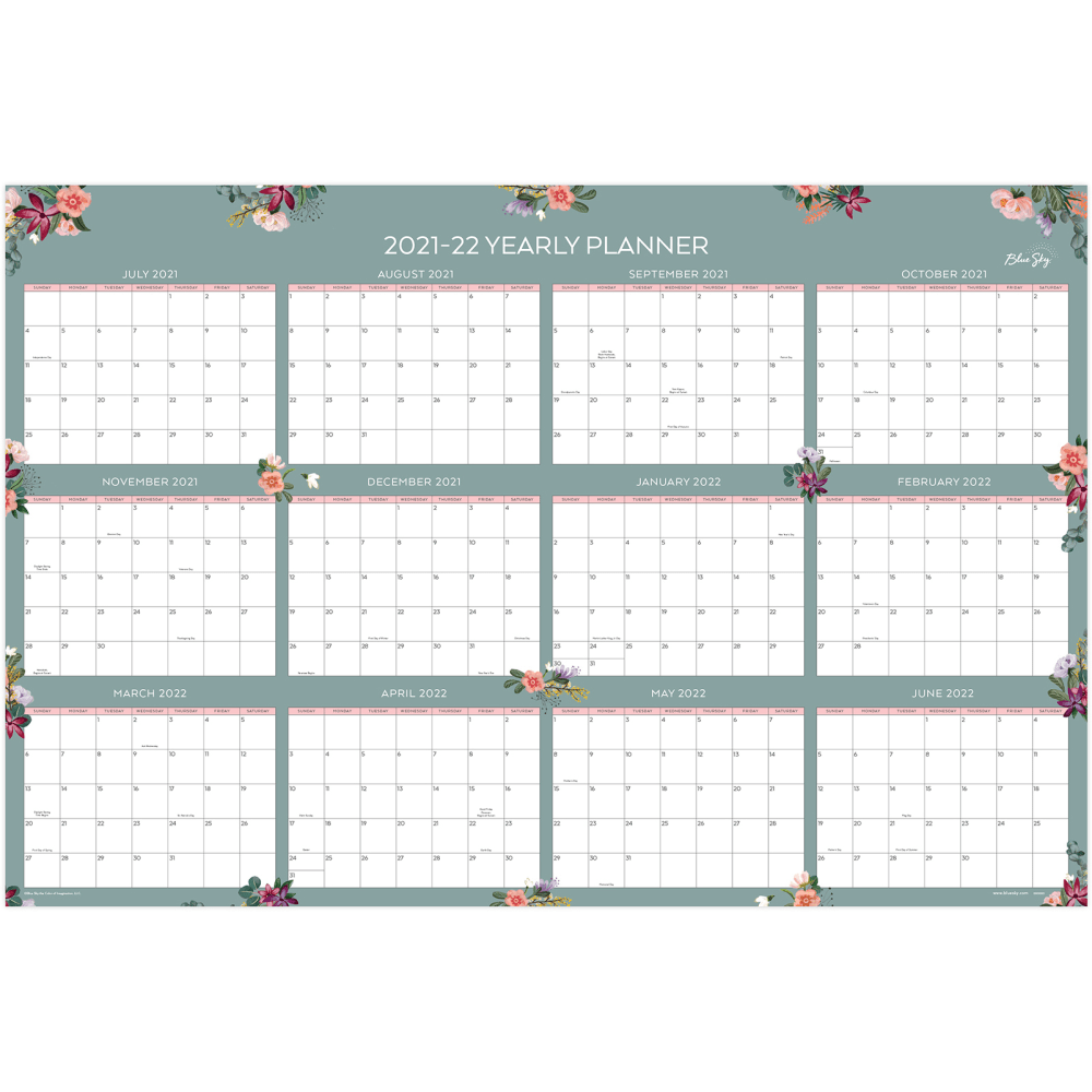 blue-sky-laminated-wall-calendar-36-x-24-greta-july-2021-to-june