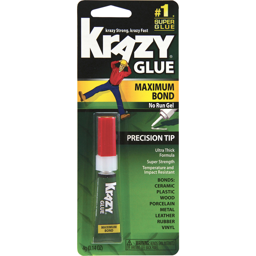 Krazy Glue Maximum Bond Super Glue With Precision Tip