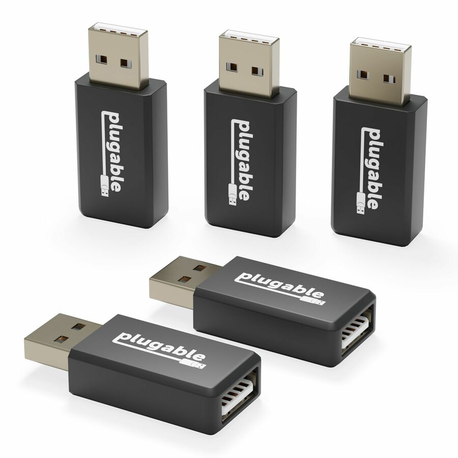 MMOBIEL USB Data Blocker [2 Pack] - Protect Against Juice Jacking - Black