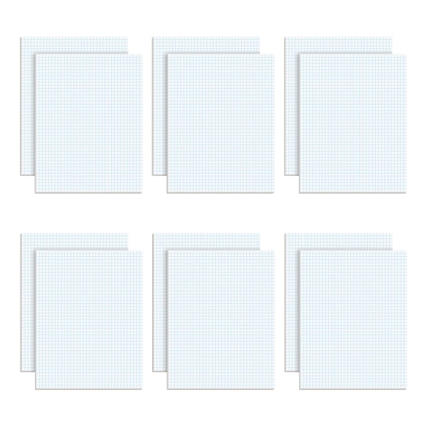 TOPS Quadrille Pad, 8 1/2