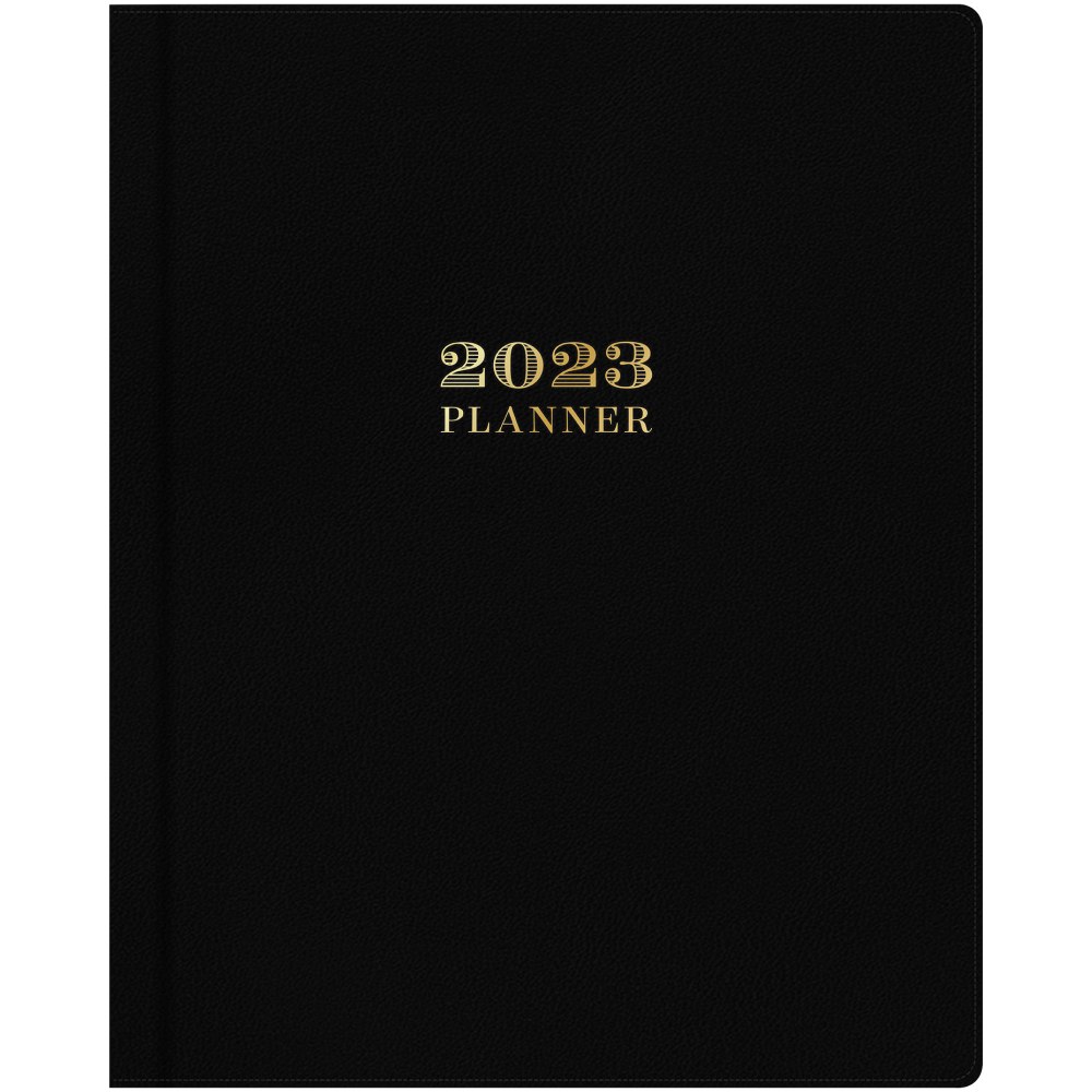 Day Designer Weekly Monthly Planning Calendar 8 X 10 Black January 