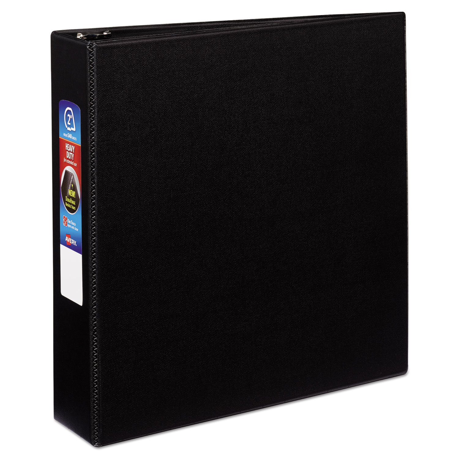 Avery HeavyDuty 3Ring Binder with One Touch EZD Rings, 2" Capacity