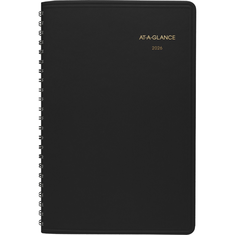 Html Boo Cover AT-A-GLANCE Weekly Block Format Appointment Book Ruled for Hourly ...