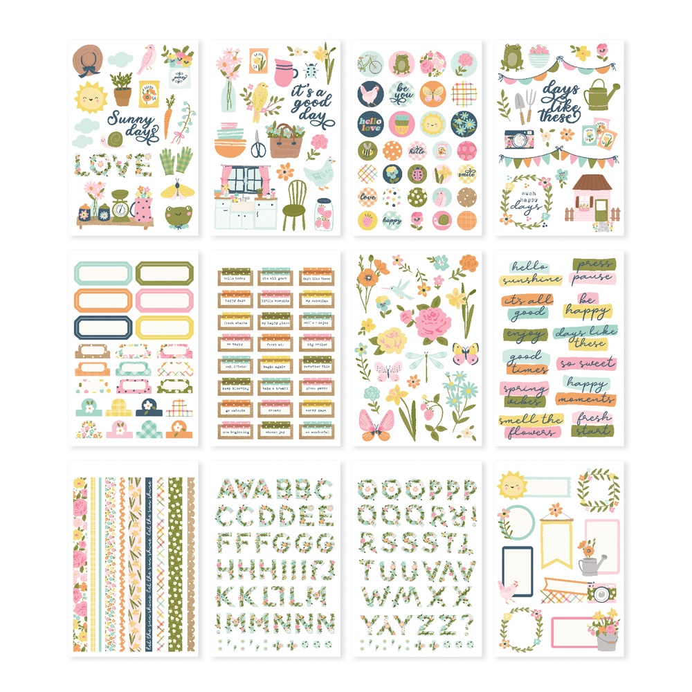 Simple Stories Sticker Book 12/Sheets | OfficeSupply.com