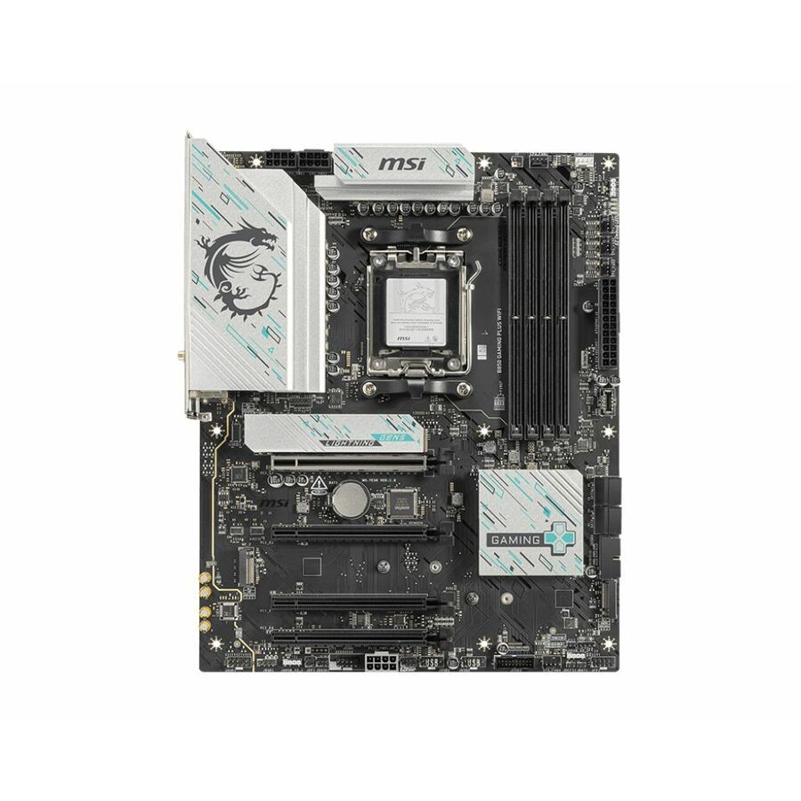 MSI B850 GAMING PLUS WIFI Gaming Desktop Motherboard - AMD B850 Chipset ...