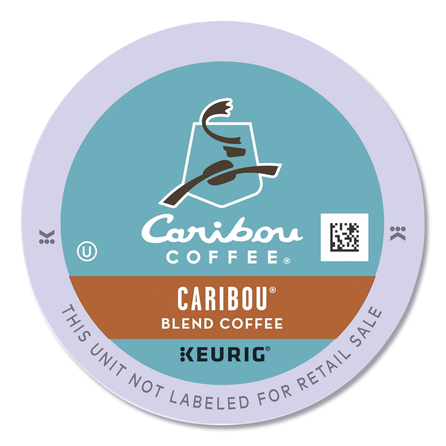 Caribou Coffee Caribou Blend Coffee KCups, Medium Roast, 24/Box