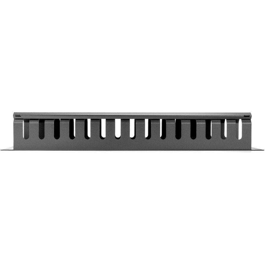 Rocstor 2U Horizontal Finger Duct Rack Cable Management Panel with ...