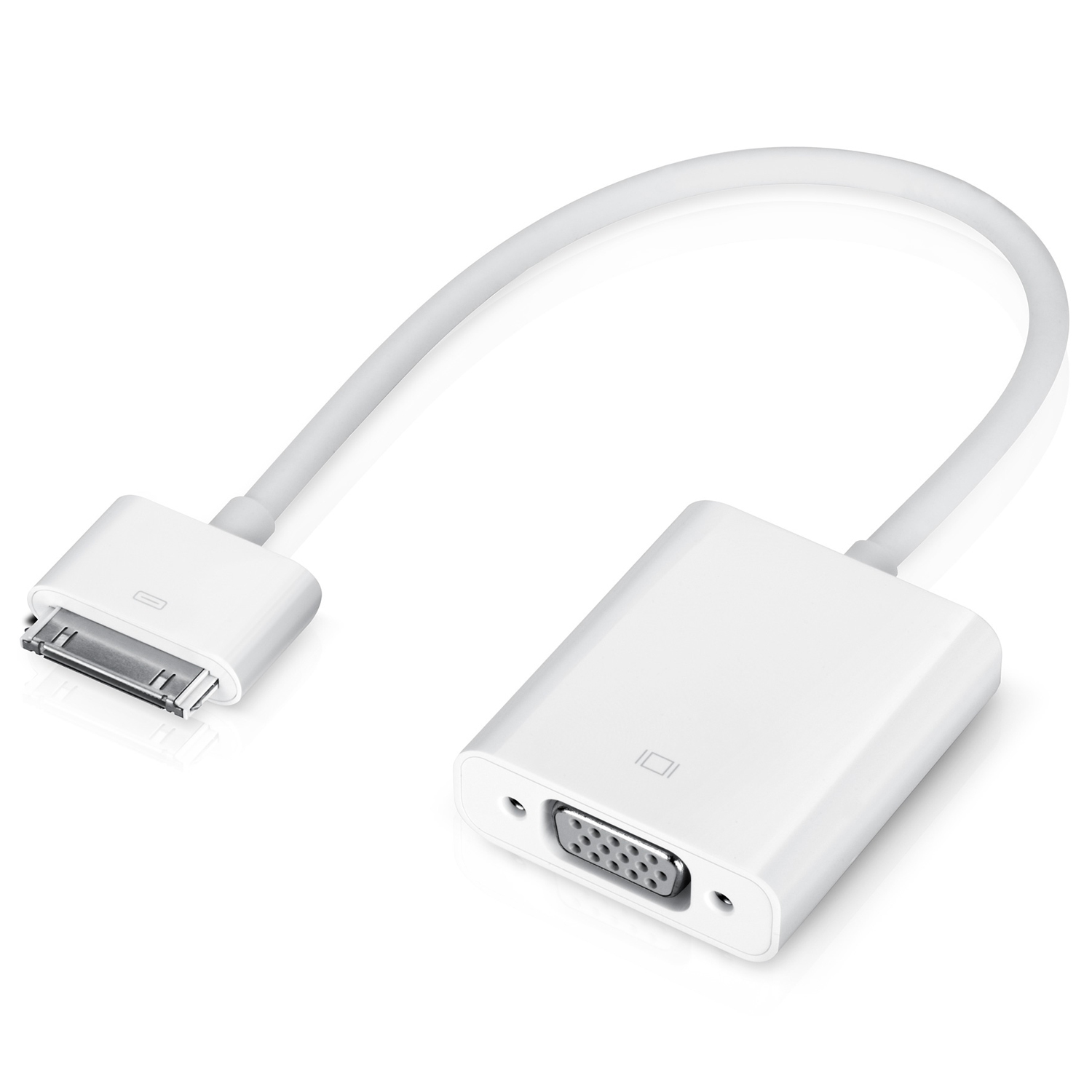 4XEM Apple 30 Pin to VGA Adapter for Apple iPhone/iPad/iPods with 30pin