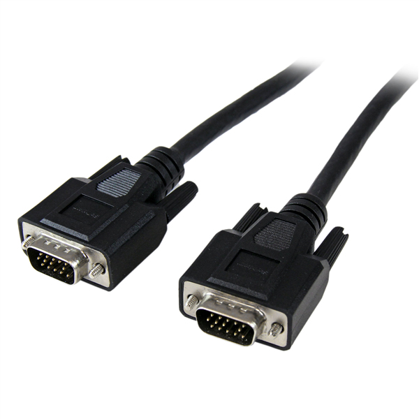 StarTech.com 25 ft 7m Plenum-Rated Coax High Resolution Monitor / Projector VGA Cable - HD15 to HD15 M/M StarTech.com 25 ft 7m Plenum-Rated Coax High Resolution Monitor / Projector VGA Cable - HD15 to HD15 M/M
