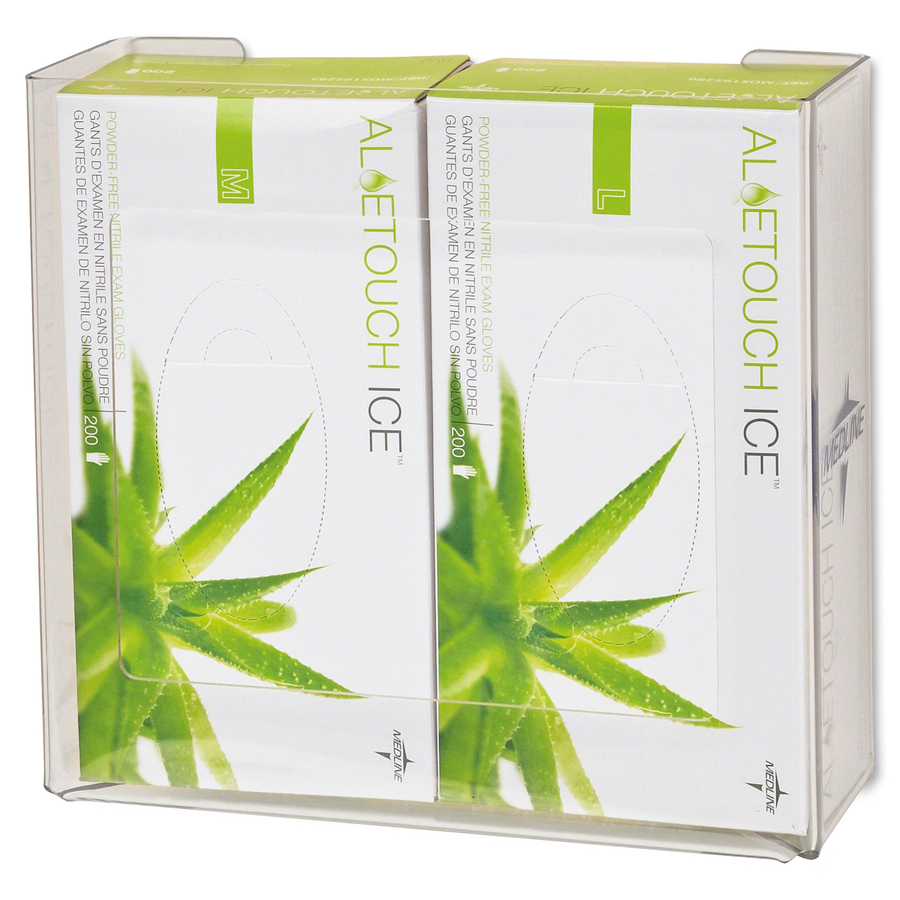 Medline Plastic Double Glove Box Holder