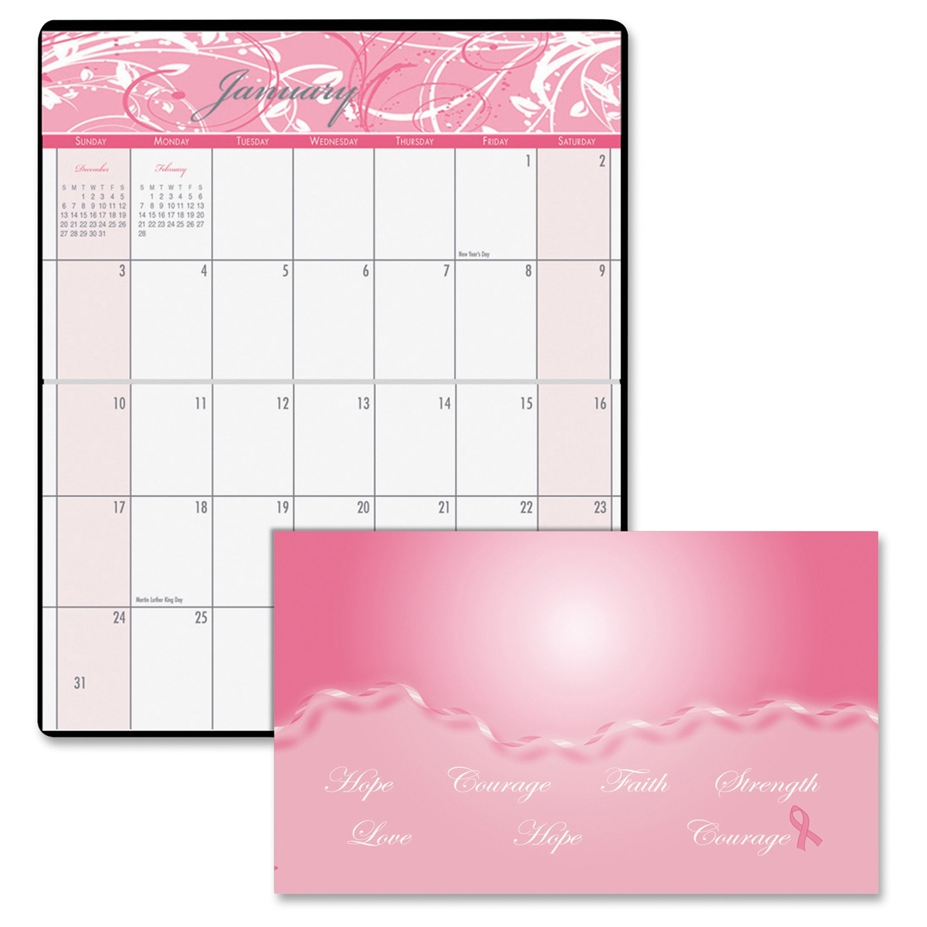 House of Doolittle Breast Cancer Awareness Monthly Pocket Planner