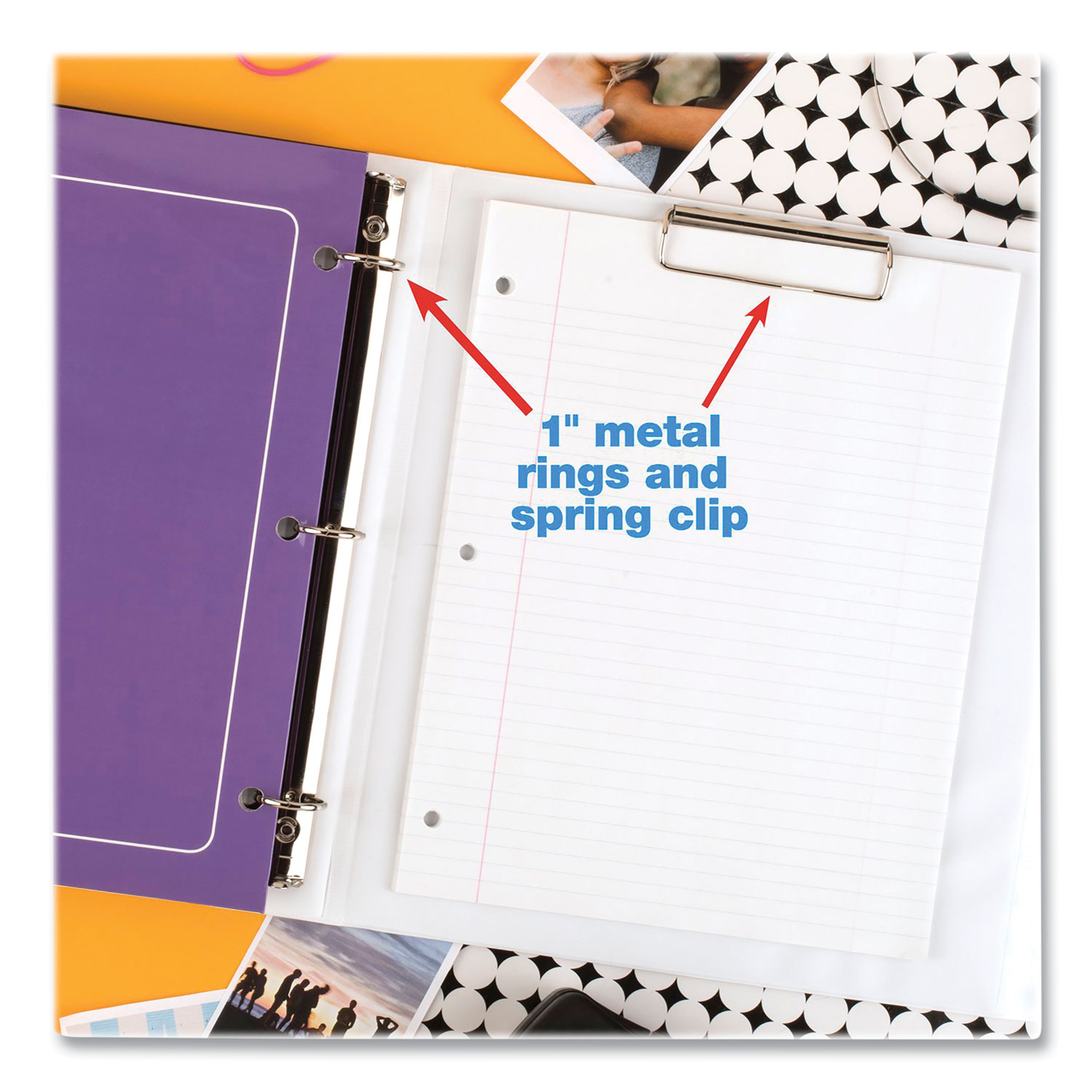 Mead Trapper Keeper 3-Ring Pocket Binder, 1
