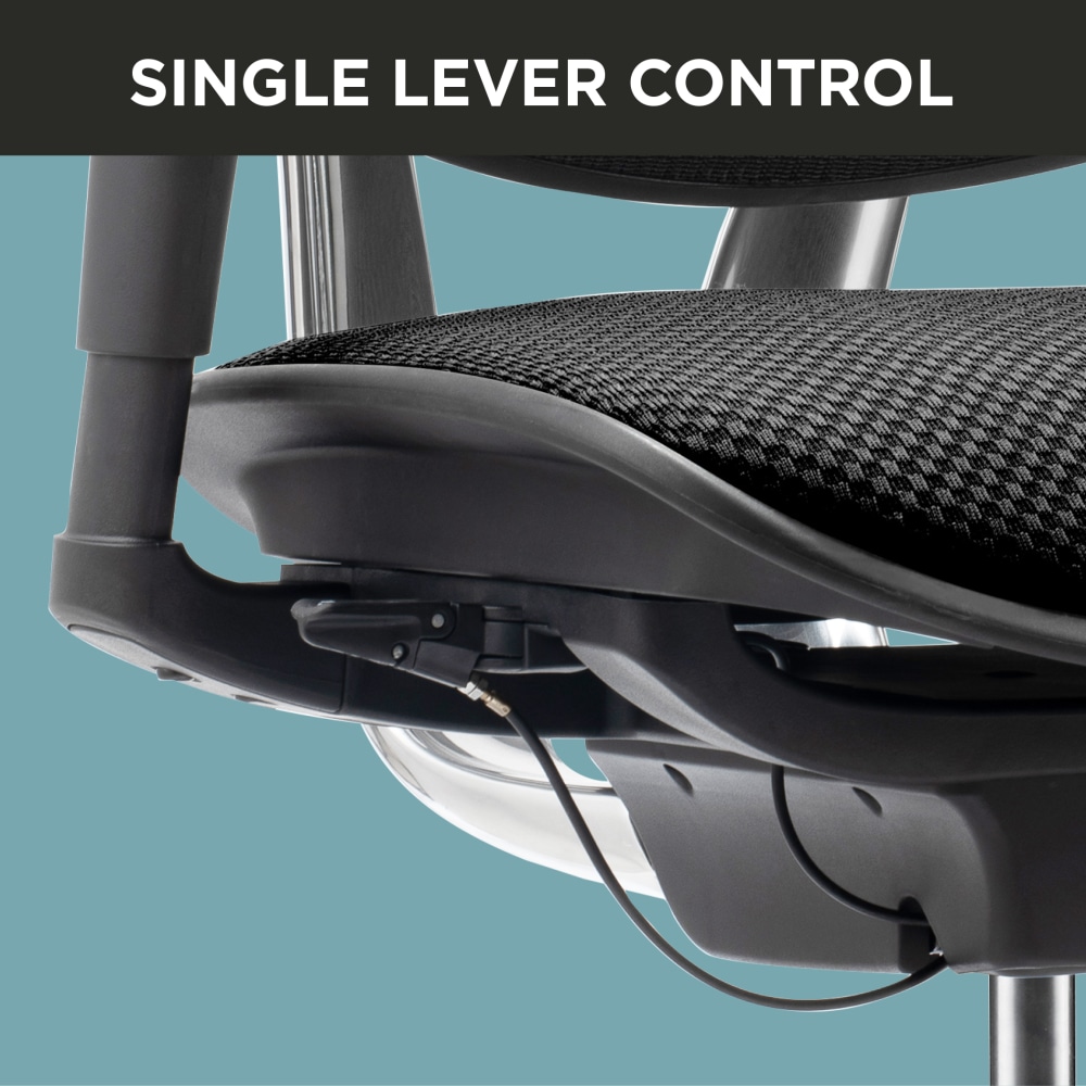 WorkPro 12000 V2 Series Ergonomic Mesh/Fabric High-Back Office