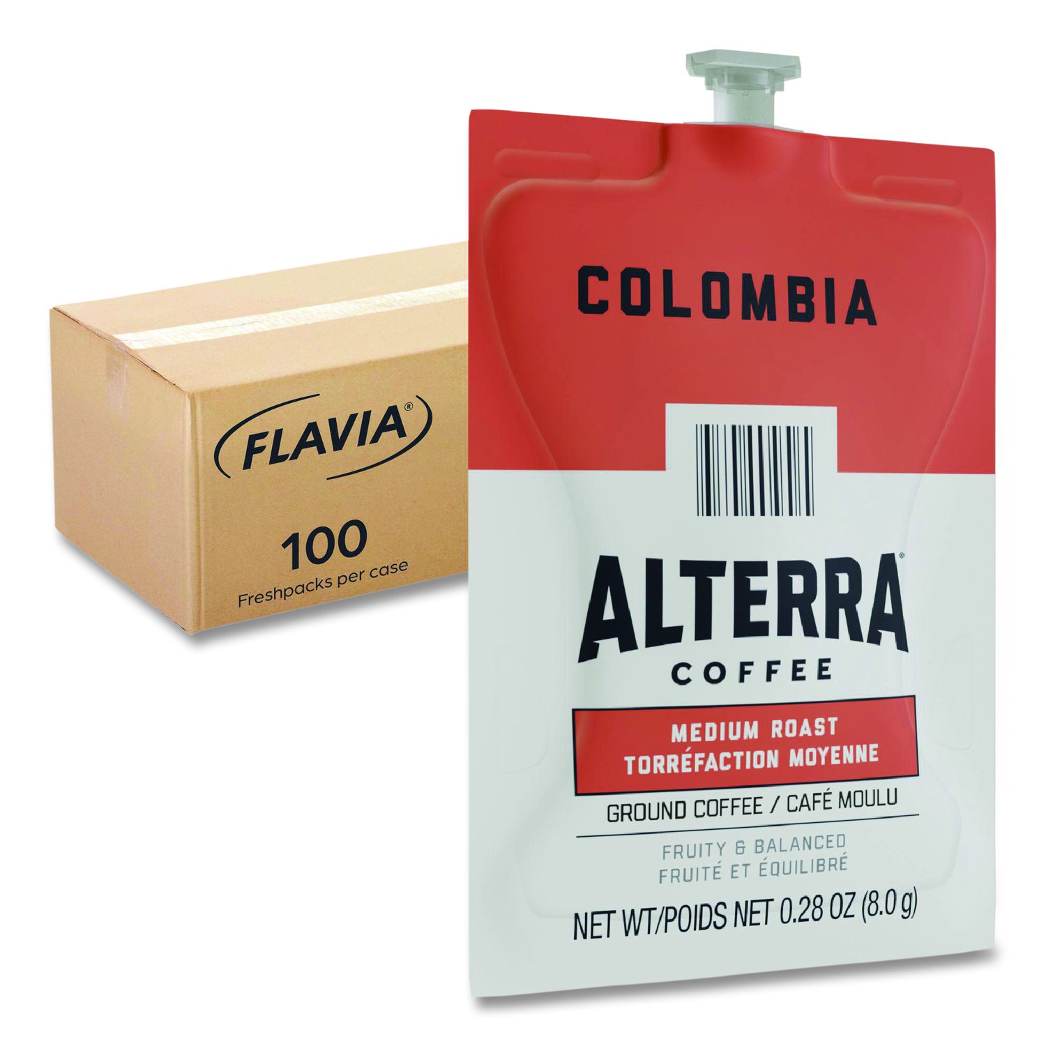 【チャイラテ 】 Lavazza Alterra Medium Colombia Coffee Freshpack | OfficeSupply.com