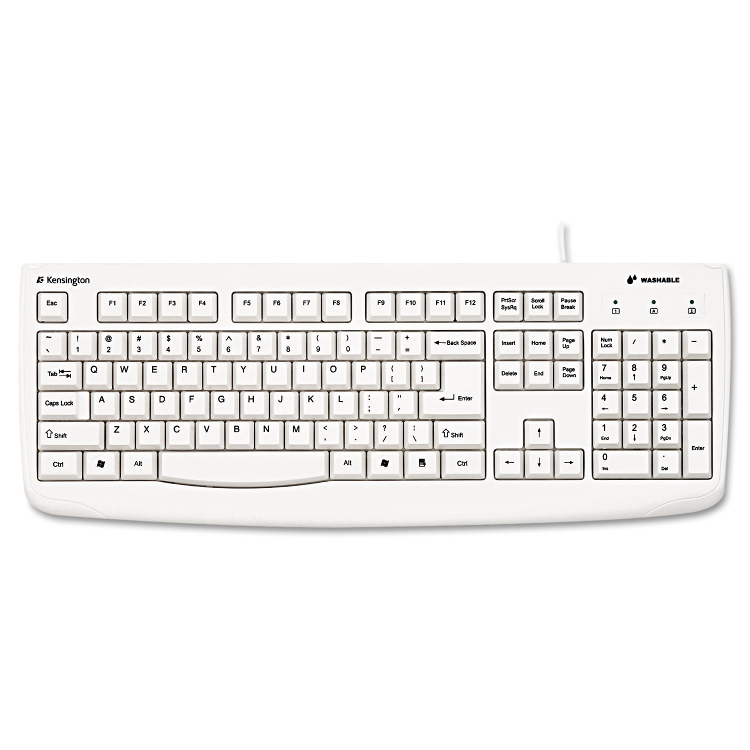 Kensington Washable Antimicrobial Keyboard