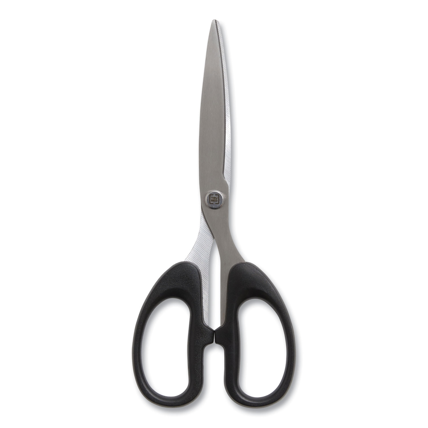 TRU RED Ambidextrous Stainless Steel Scissors, 8" Long, 3.86" Cut