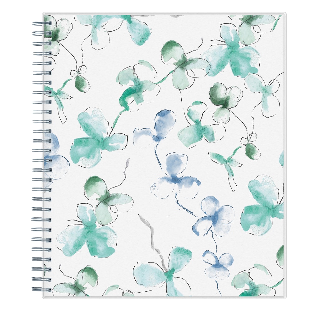 Blue Sky Monthly Planning Calendar 8 X 10 Lindley Frosted January