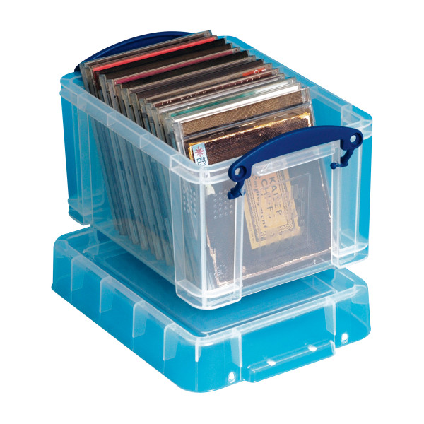 Really Useful Box 3.0 Liter Box, 95/8" x 71/16" x 61/4", Clear