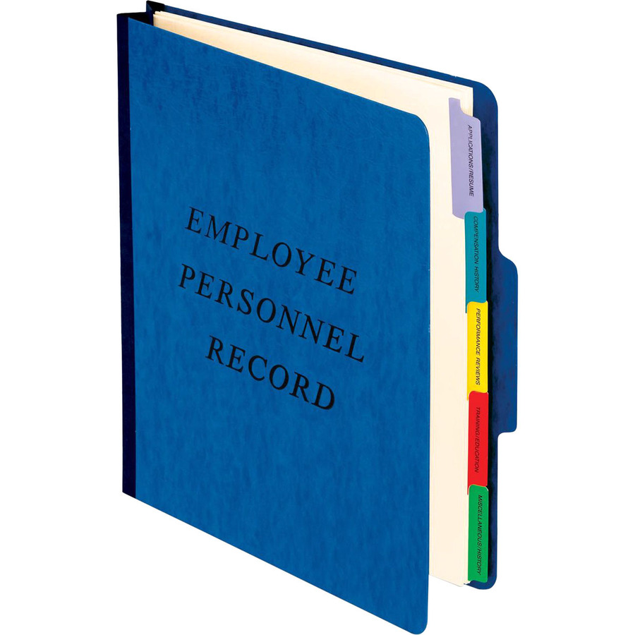 Pendaflex Vertical-Style Personnel Folders, 1/3-Cut Tab: Center ...