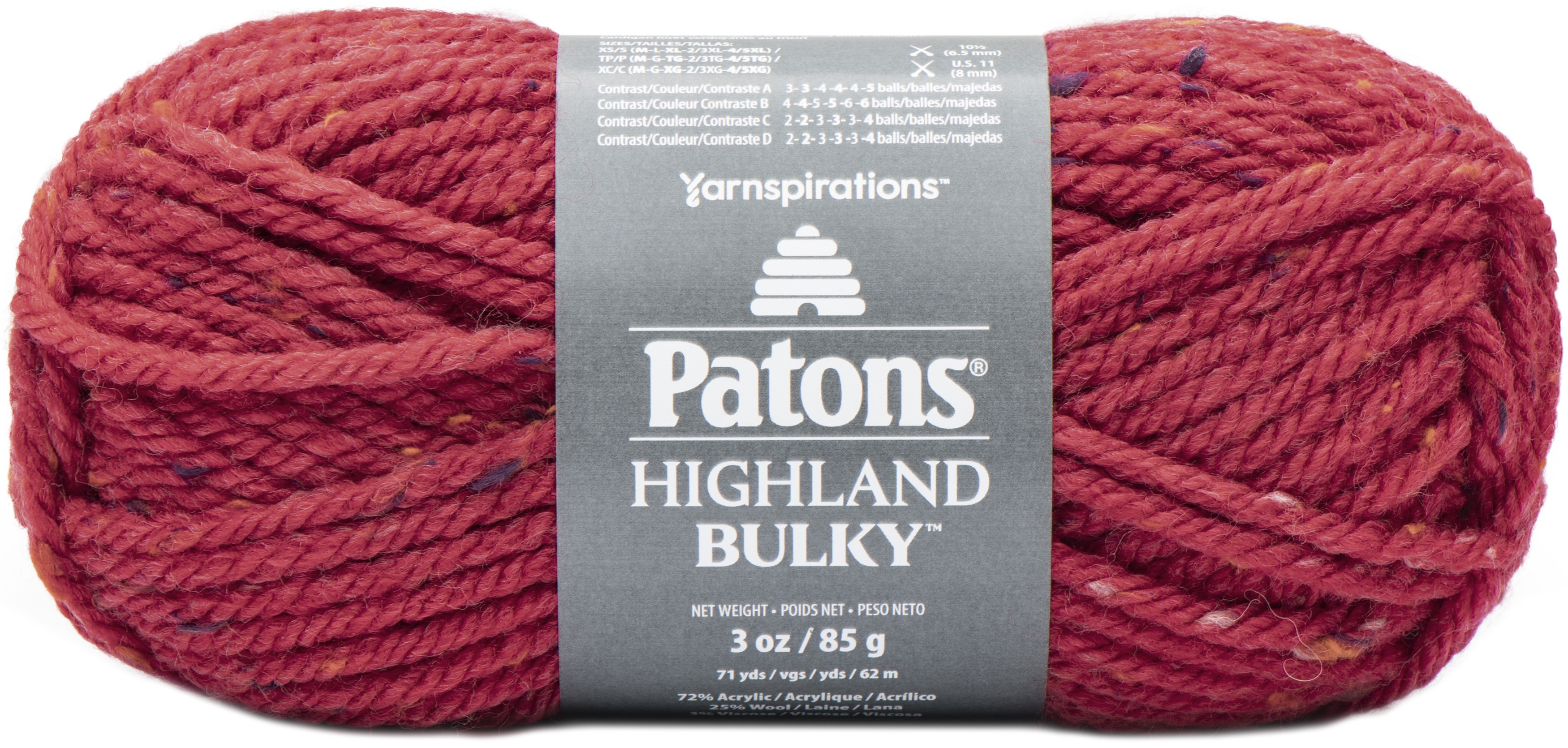 Patons Highland Bulky Tweeds Yarn NOTM652976