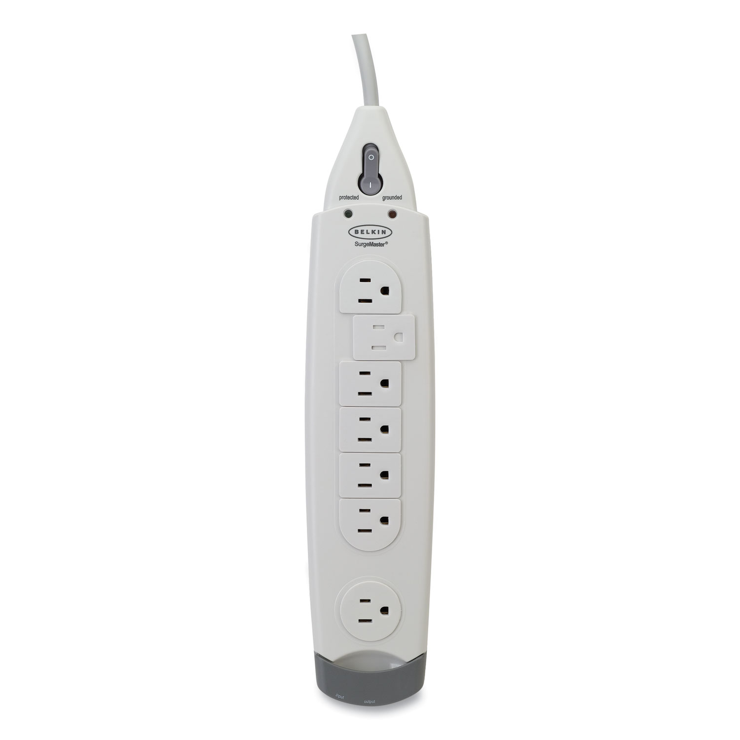 Belkin SurgeMaster Home Series Surge Protector, 7 Outlets, 6 ft Cord